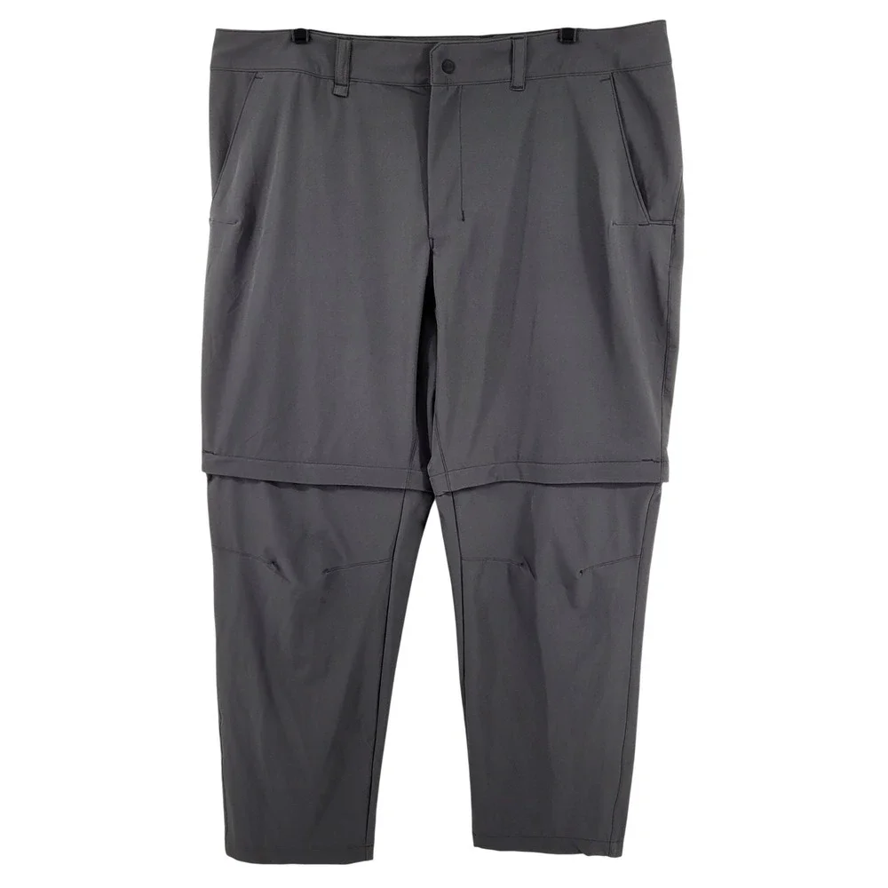 The North Face Convertible Pants 40x32‎ Gray Hiking Outdoor Mens